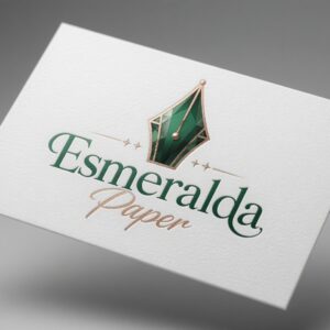 Modelos de cartões de visita personalizados da Esmeralda Paper em Caxias do Sul