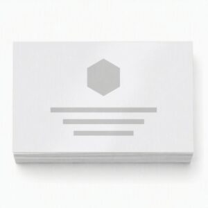 Cartão De Visita Personalizado 50 Unidades 9x5 Offset 180g