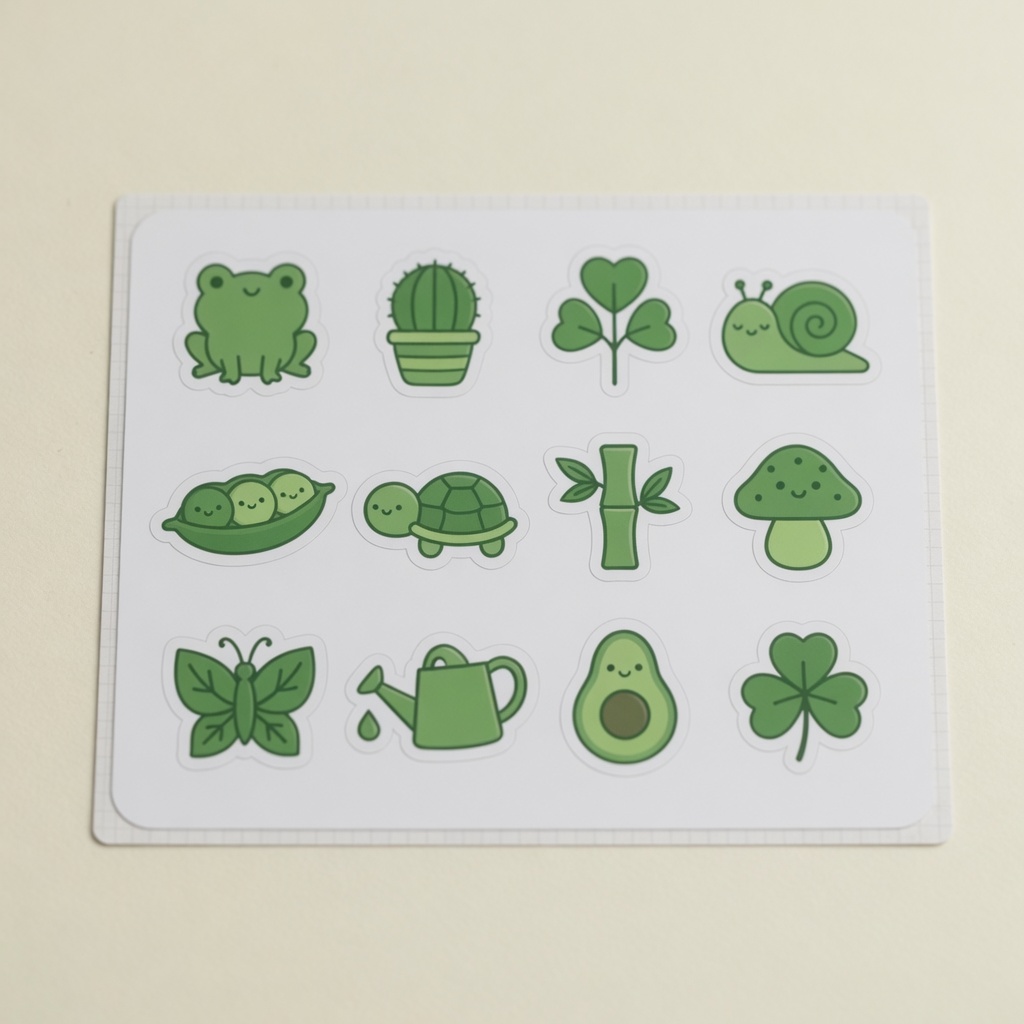 Pack de Stickers Personalizado (design) — detalhe — imagem ilustrativa