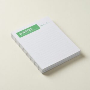 Bloco de Notas Personalizado — imagem ilustrativa