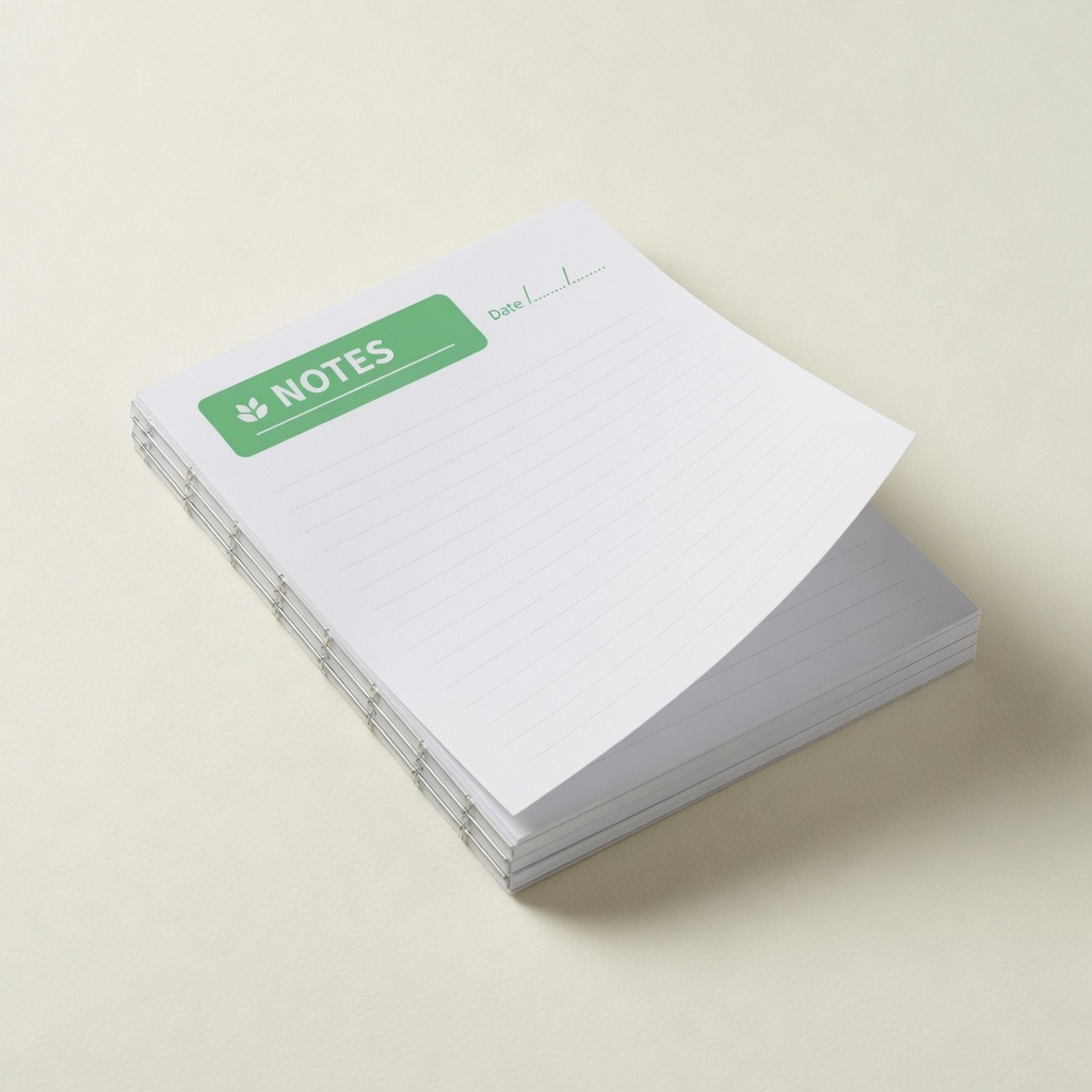 Bloco de Notas Personalizado — variação — imagem ilustrativa