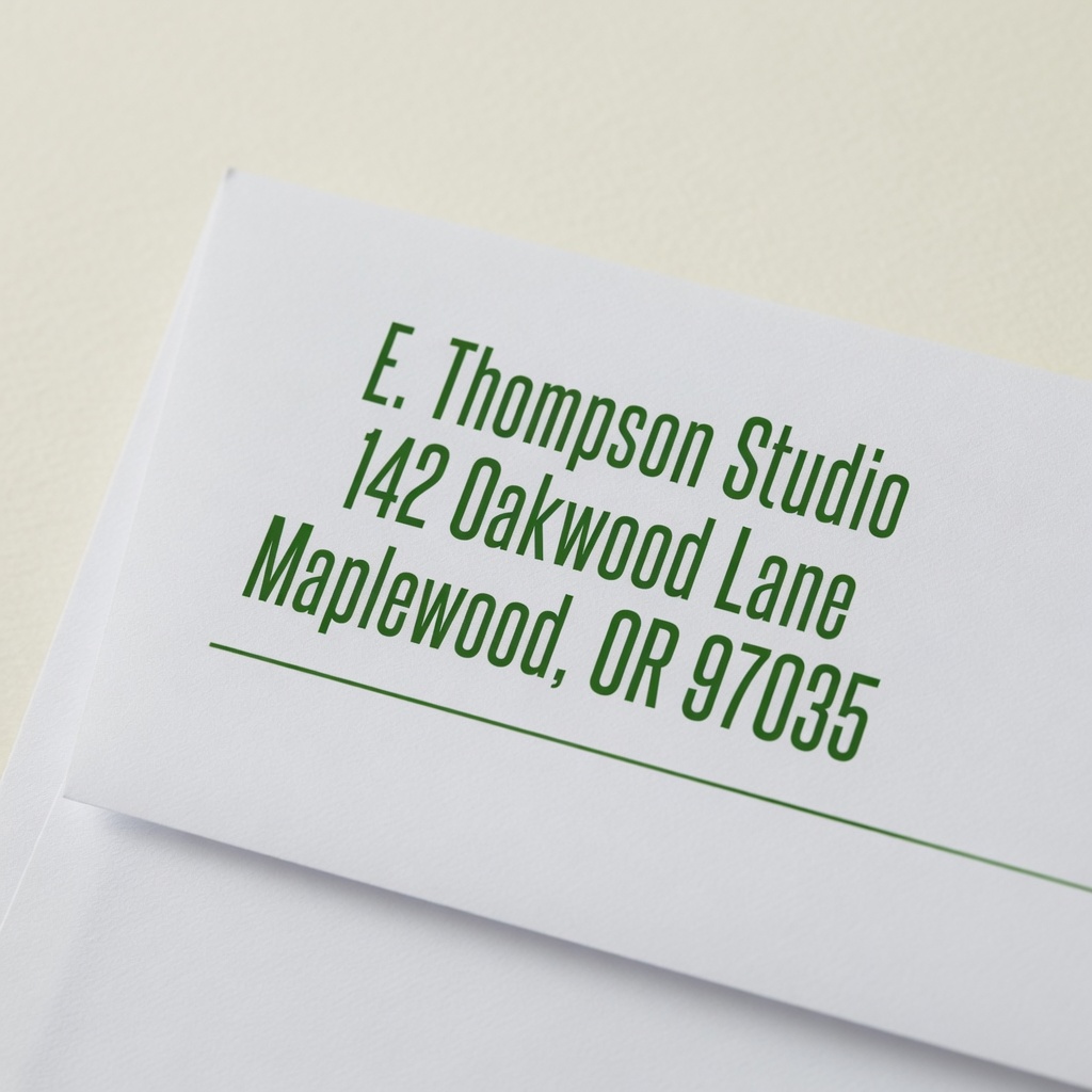 Envelope Personalizado — detalhe — imagem ilustrativa