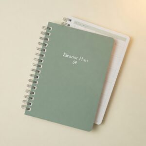 Agenda Personalizada — Capa com nome — imagem ilustrativa