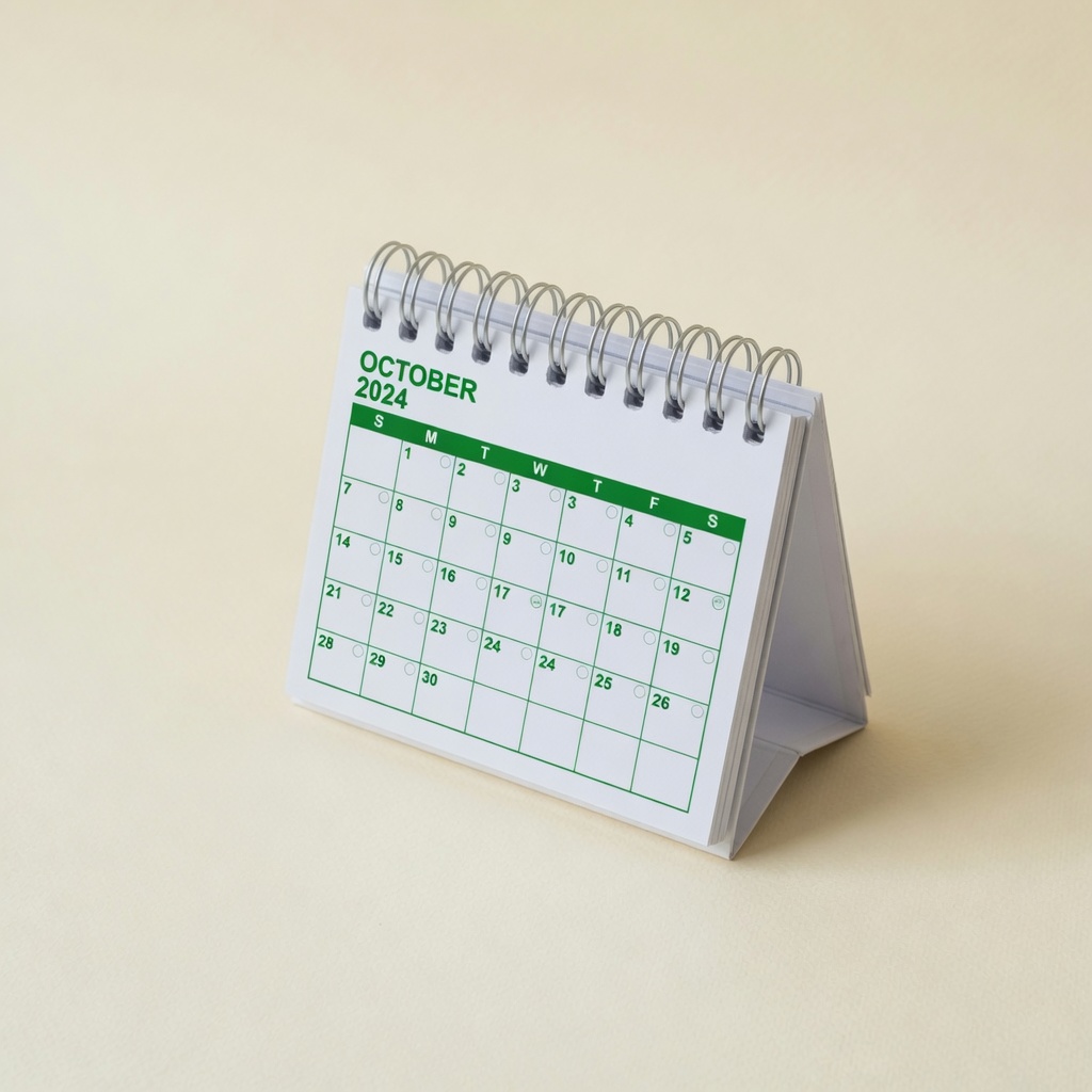Calendário Personalizado (mesa ou parede) — imagem ilustrativa